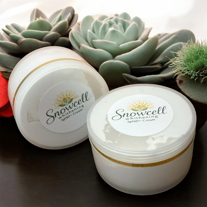 SNOWCELL WHITENING SPF60++ CREAM 